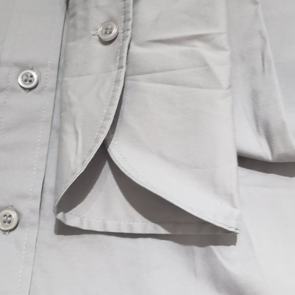 Vicotria's Secret Moda International Button Down Top -Gray - Picture 5 of 11
